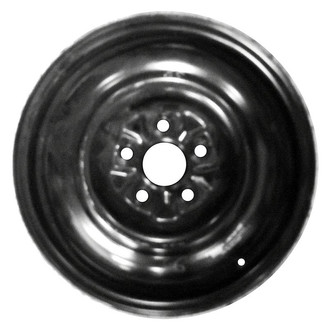 Factory Steel® - Black 14x4 Steel Factory Wheel