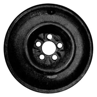 Factory Steel® - Black 15x4 Steel Factory Wheel