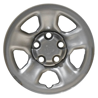 Factory Steel® - 5-Slot Silver 17x8 Steel Factory Wheel