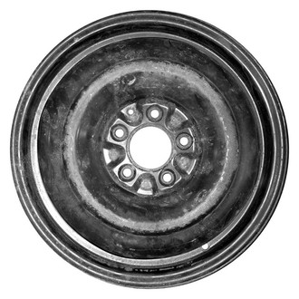 Factory Steel® - Black 16x4 Steel Factory Wheel