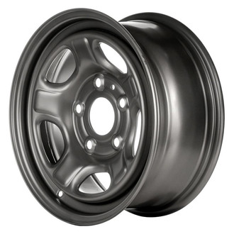 Factory Steel® - 5-Slot Silver 16x7 Steel Factory Wheel