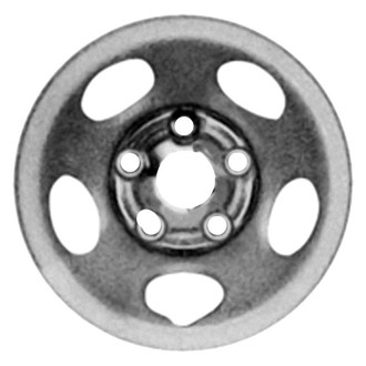 Factory Steel® - 5-Hole Black 16x6.5 Steel Factory Wheel