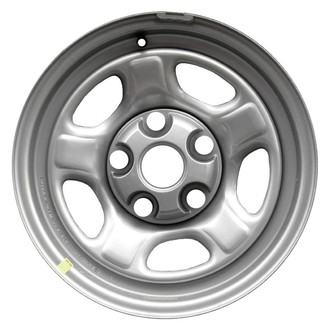Factory Steel® - 5-Spoke Silver 16x7 Steel Factory Wheel