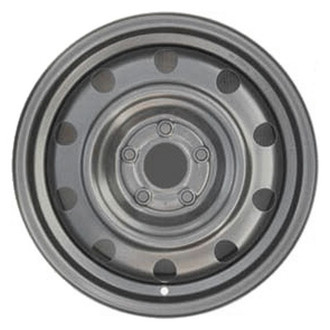 Factory Steel® - 10-Hole Black 16x6.5 Steel Factory Wheel