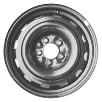 Factory Steel® - 12-Hole Black 16x6.5 Steel Factory Wheel