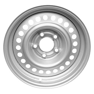 Factory Steel® - 24-Hole Silver 15x6.5 Steel Factory Wheel