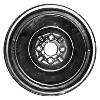 Factory Steel® - Black 14x4 Steel Factory Wheel