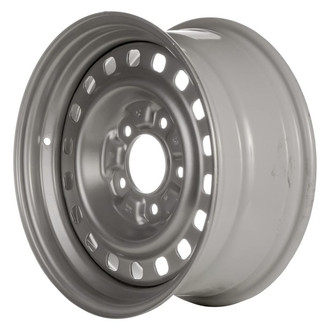 Factory Steel® - 18-Slot Silver 16x7 Steel Factory Wheel