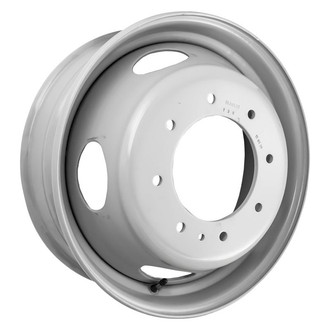 Factory Steel® - 5-Slot Silver 19.5x6 Steel Factory Wheel