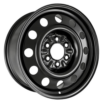 Factory Steel® - 12-Hole Black 18x7.5 Steel Factory Wheel