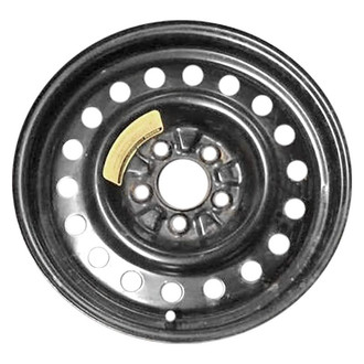 Factory Steel® - 18-Hole Black 16x4.5 Steel Factory Wheel