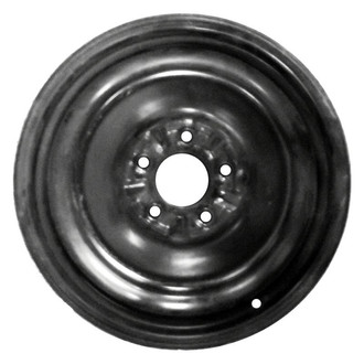 Factory Steel® - Black 16x4 Steel Factory Wheel