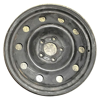 Factory Steel® - 10-Hole Black 17x4.5 Steel Factory Wheel