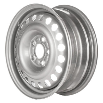 Factory Steel® - 20-Hole Silver 15x6 Steel Factory Wheel