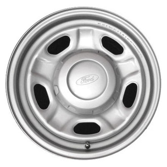 Factory Steel® - 5-Slot Silver 17x7.5 Steel Factory Wheel