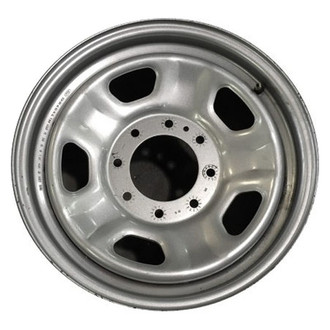 Factory Steel® - 5-Slot Silver 18x8 Steel Factory Wheel