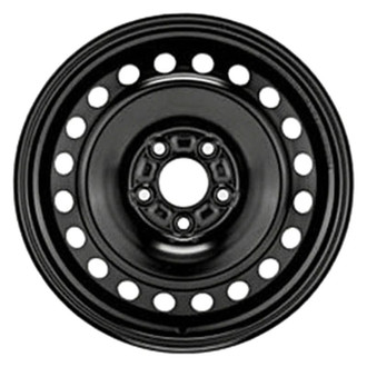 Factory Steel® - 20-Hole Black 15x6 Steel Factory Wheel