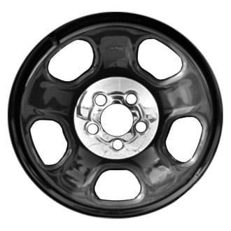 Factory Steel® - 5-Spoke Black 18x8 Steel Factory Wheel