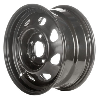 Factory Steel® - 8-Slot 15x7 Steel Factory Wheel