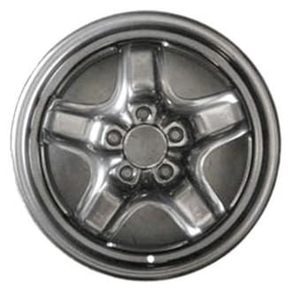 Factory Steel® - 5-Spoke Black 18x8 Steel Factory Wheel