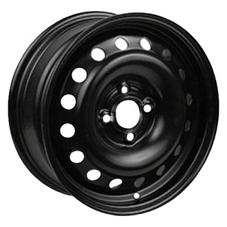 Factory Steel® - 16-Hole Black 15x6 Steel Factory Wheel