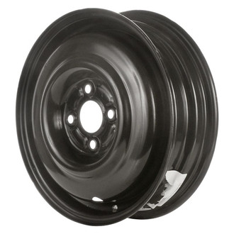 Factory Steel® - Black 14x4 Steel Factory Wheel