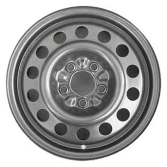 Factory Steel® - 14-Hole Black 15x6 Steel Factory Wheel