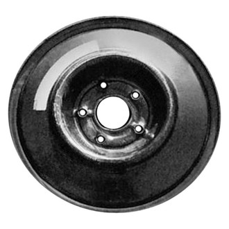 Factory Steel® - Black 15x4 Steel Factory Wheel