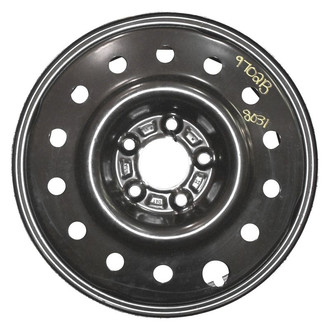 Factory Steel® - 14-Hole Black 16x4 Steel Factory Wheel
