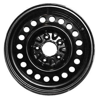 Factory Steel® - 20-Hole Black 15x6 Steel Factory Wheel