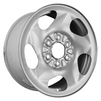 Factory Steel® - 5-Slot Silver 16x7 Steel Factory Wheel