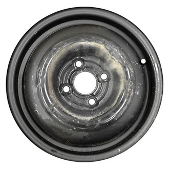 Factory Steel® - Black 14x4 Steel Factory Wheel