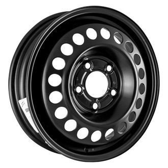 Factory Steel® - 20-Hole Black 16x6.5 Steel Factory Wheel