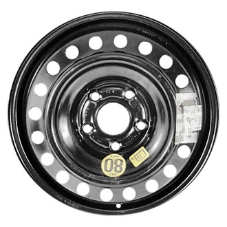 Factory Steel® - 20-Hole Black 16x4 Steel Factory Wheel