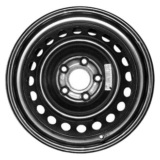 Factory Steel® - 20-Hole Black 17x7.5 Steel Factory Wheel