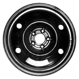 Factory Steel® - 4-Hole Black 17x4.5 Steel Factory Wheel