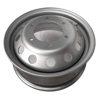 Factory Steel® - 12-Hole Silver 16x6 Steel Factory Wheel