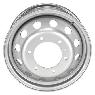 Factory Steel® - 12-Hole Silver 16x6.5 Steel Factory Wheel