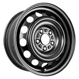 Factory Steel® - 14-Hole Black 15x6.5 Steel Factory Wheel