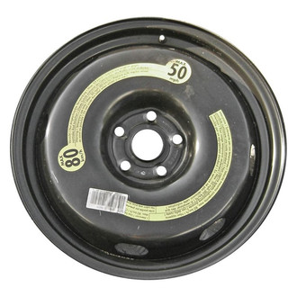 Factory Steel® - 6-Slot Black 19x4 Steel Factory Wheel