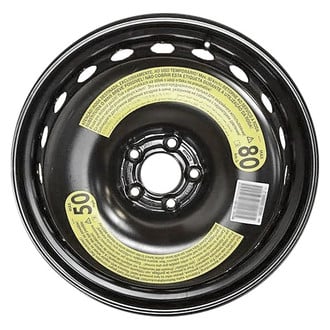 Factory Steel® - 20-Hole Black 19x4 Steel Factory Wheel
