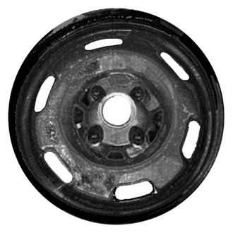 Factory Steel® - 6-Slot 13x5 Steel Factory Wheel