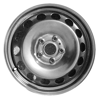 Factory Steel® - 14-Hole Black 16x6.5 Steel Factory Wheel