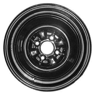 Factory Steel® - Black 14x4 Steel Factory Wheel