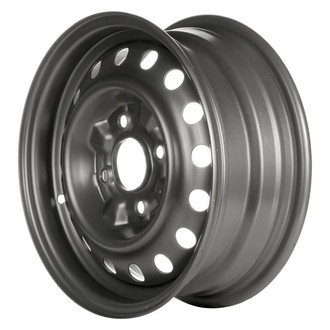Factory Steel® - 16-Hole Silver 14x5.5 Steel Factory Wheel