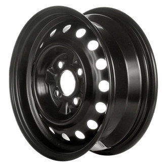 Factory Steel® - 16-Hole Black 13x5 Steel Factory Wheel