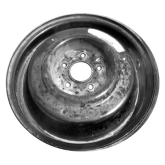 Factory Steel® - Black 16x4 Steel Factory Wheel
