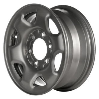 Factory Steel® - 6 I-Spoke Silver 15x6.5 Steel Factory Wheel