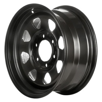 Factory Steel® - 8-Slot 16x7 Steel Factory Wheel