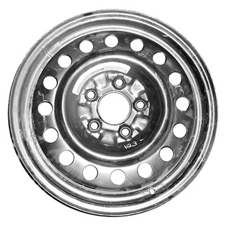 Factory Steel® - 16-Hole Black 16x4 Steel Factory Wheel